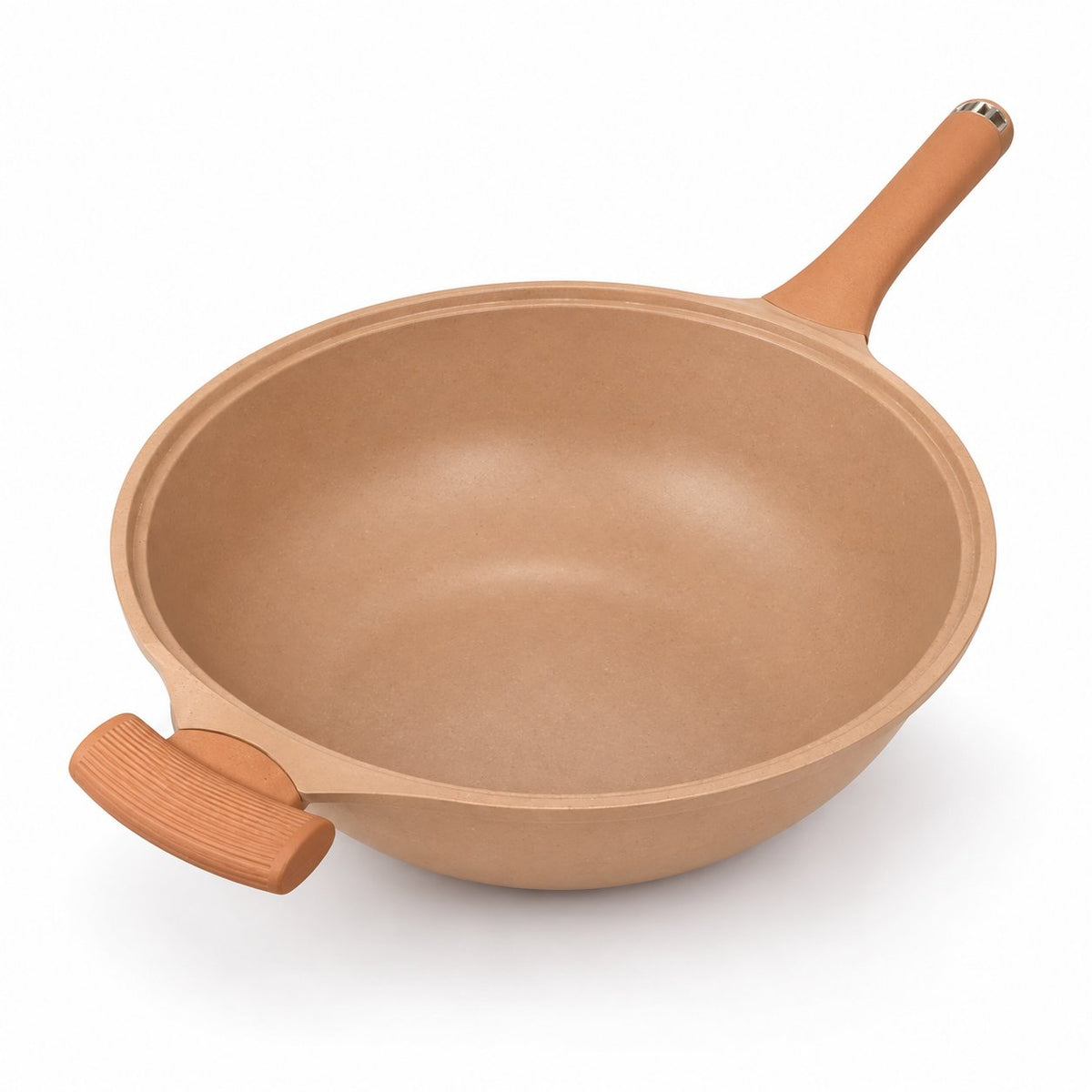 packshot — Wok Antiadherente Efecto Arcilla 32 cm