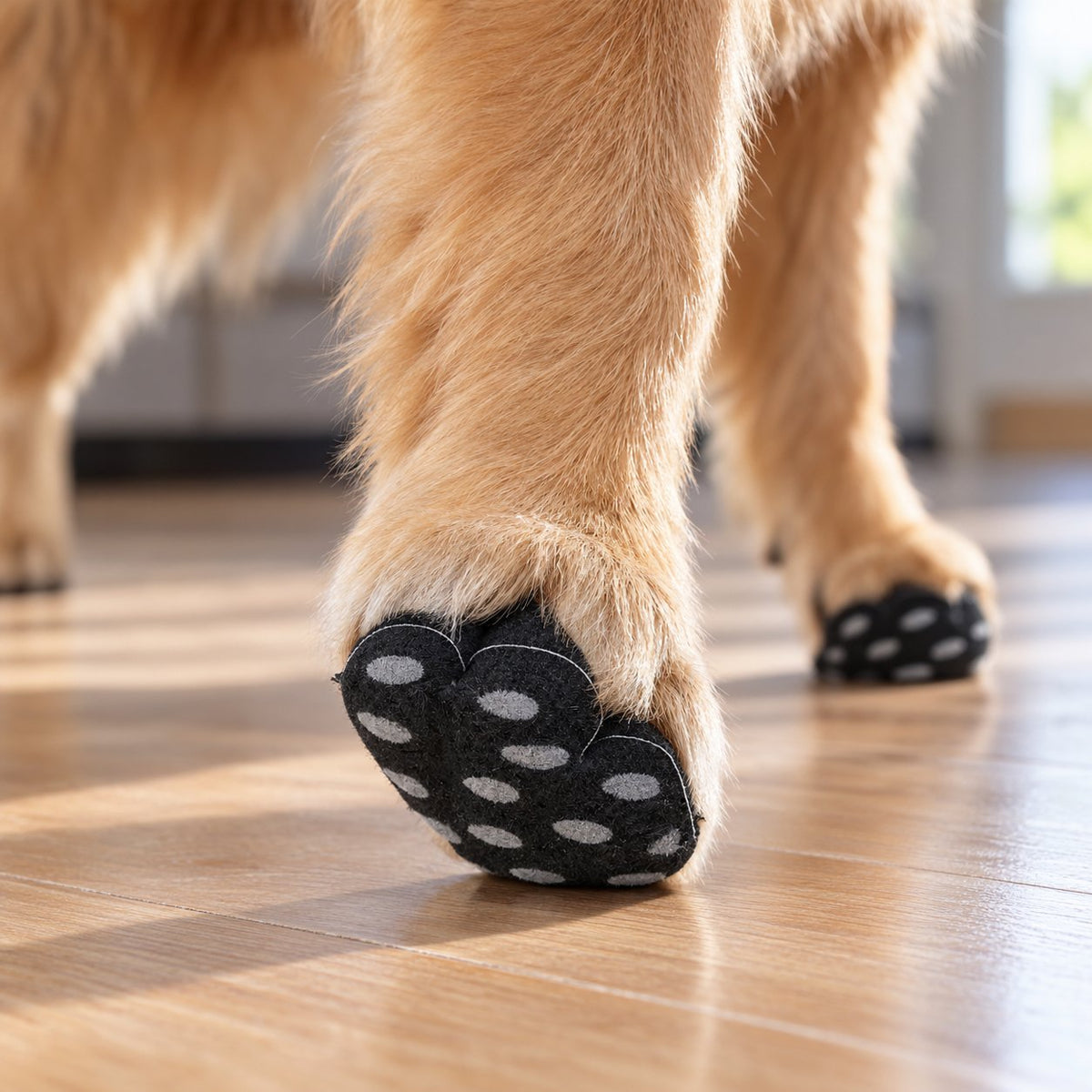 situation — HuellaFirme™ – Huellitas antideslizantes para patas de perro (kit de 4)