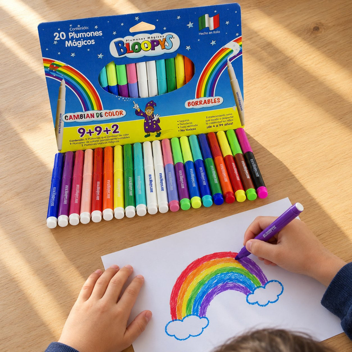 situation — Rotuladores Mágicos que Cambian de Color – Caja de 20