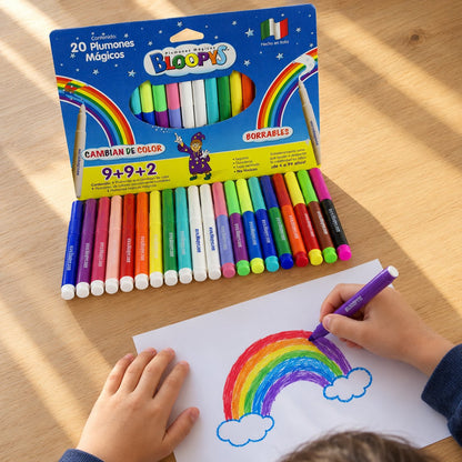 situation — Rotuladores Mágicos que Cambian de Color – Caja de 20