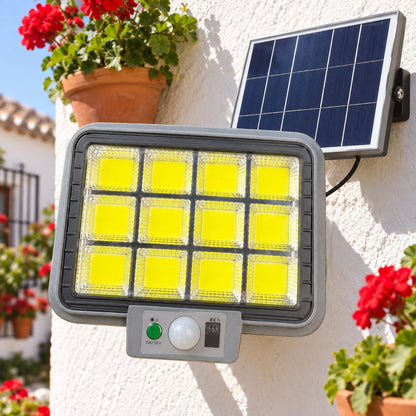 situation — Lámpara Solar de Pared con Panel Separado y Sensor de Movimiento