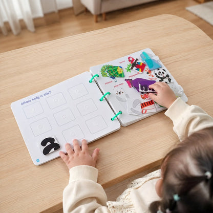 situation — PequeLibro™ – Libro de Actividades Montessori con Velcro para Niños de 1 a 4 Años