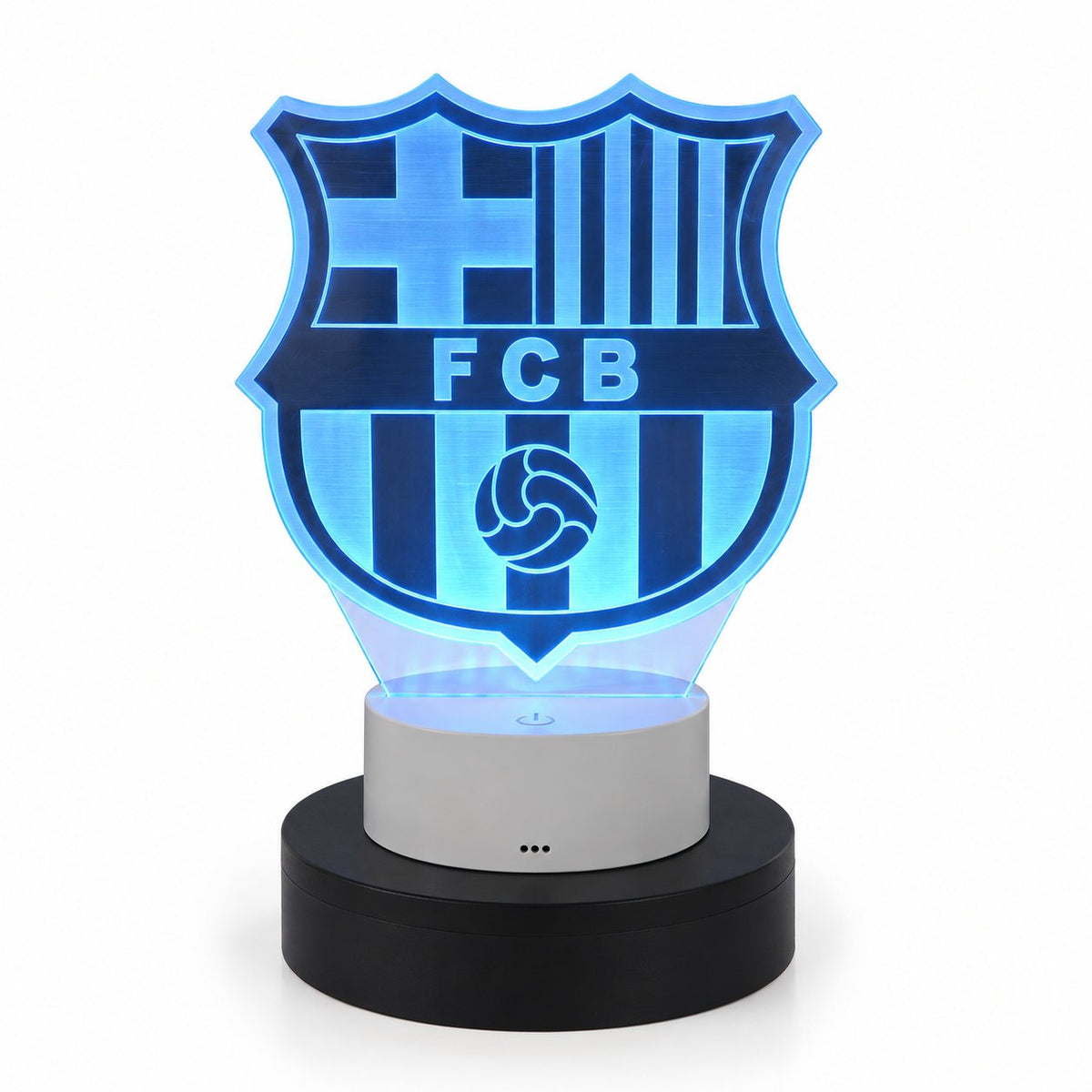 packshot — Lámpara LED Escudo Barça – Luz Ambiente de 6 Colores
