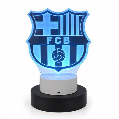 packshot — Lámpara LED Escudo Barça – Luz Ambiente de 6 Colores