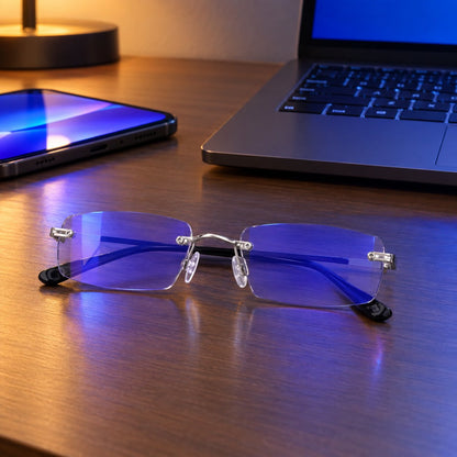 packshot — Gafas de Lectura Progresivas Sin Montura – Anti Luz Azul