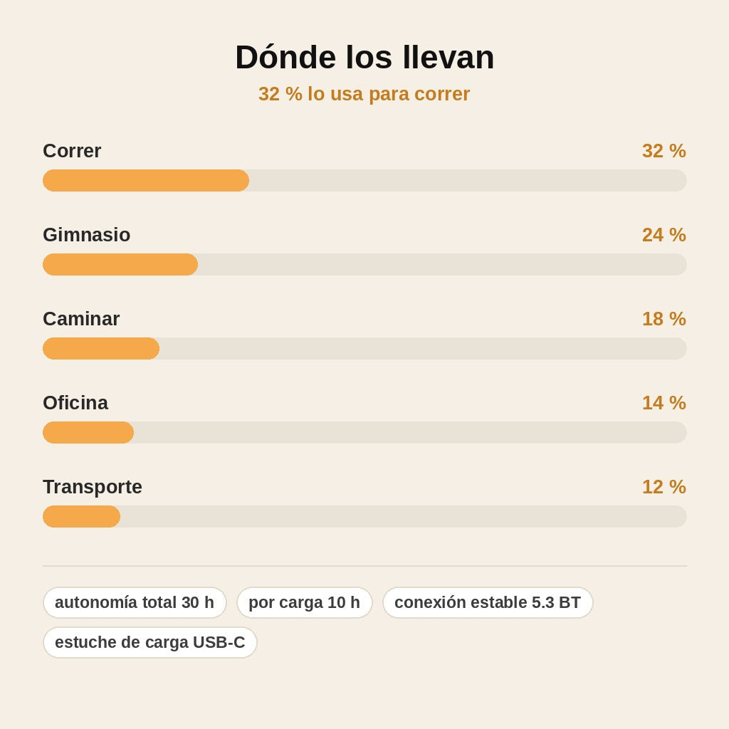 stats — Auriculares Abiertos con Gancho – Música sin Taparte el Oído