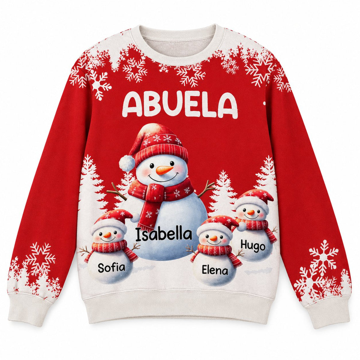 packshot — Sudadera Navideña Personalizada Abuela