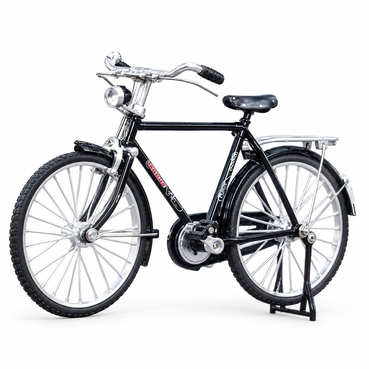 packshot — Bicicleta Miniatura de Metal Retro