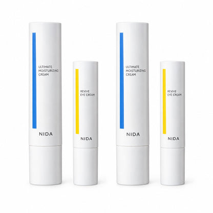 packshot — Dúo Antiedad LuminEyes™: Crema Reafirmante + Contorno de Ojos