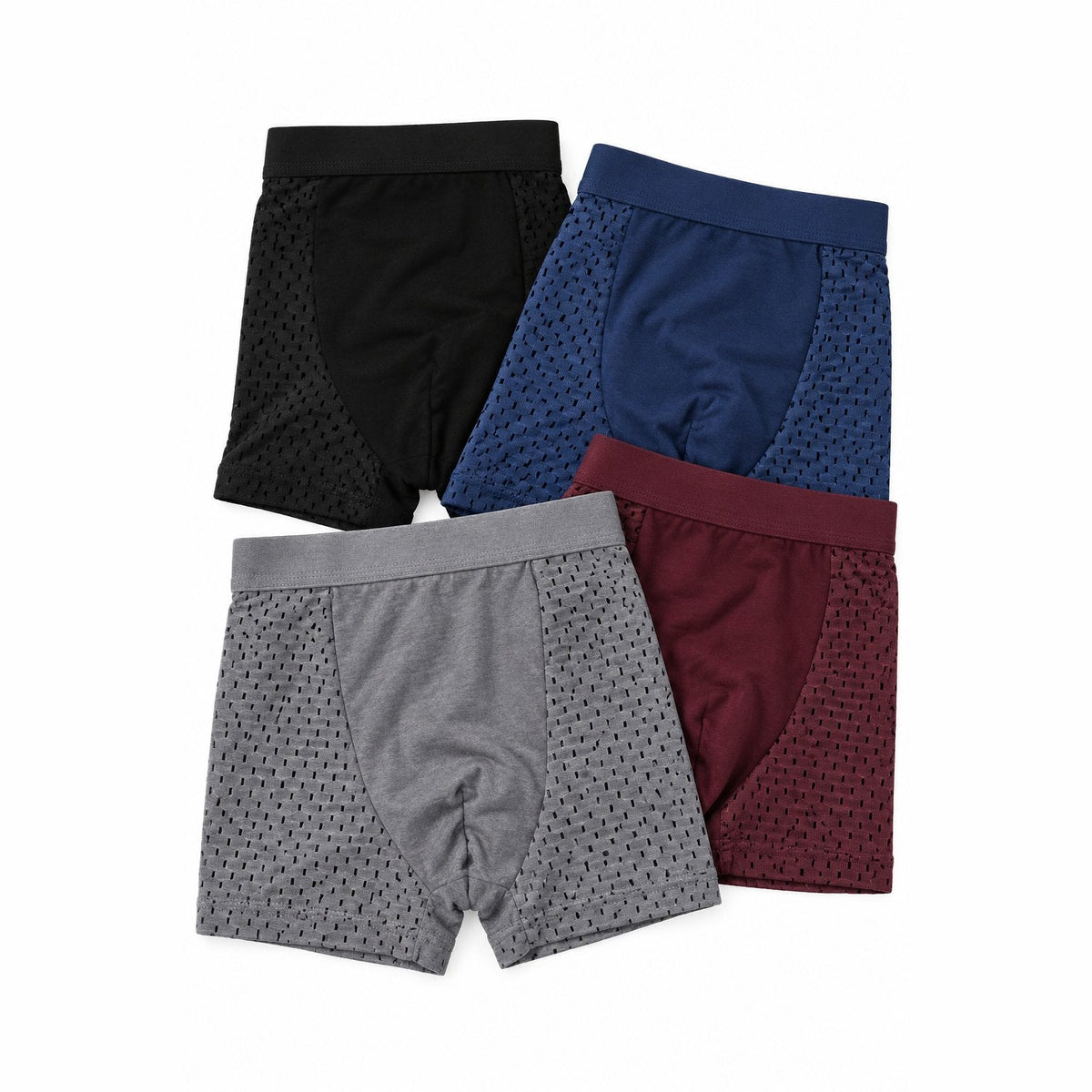 couleur Surtido clásico — Bóxers de Bambú Transpirables – Pack de 4