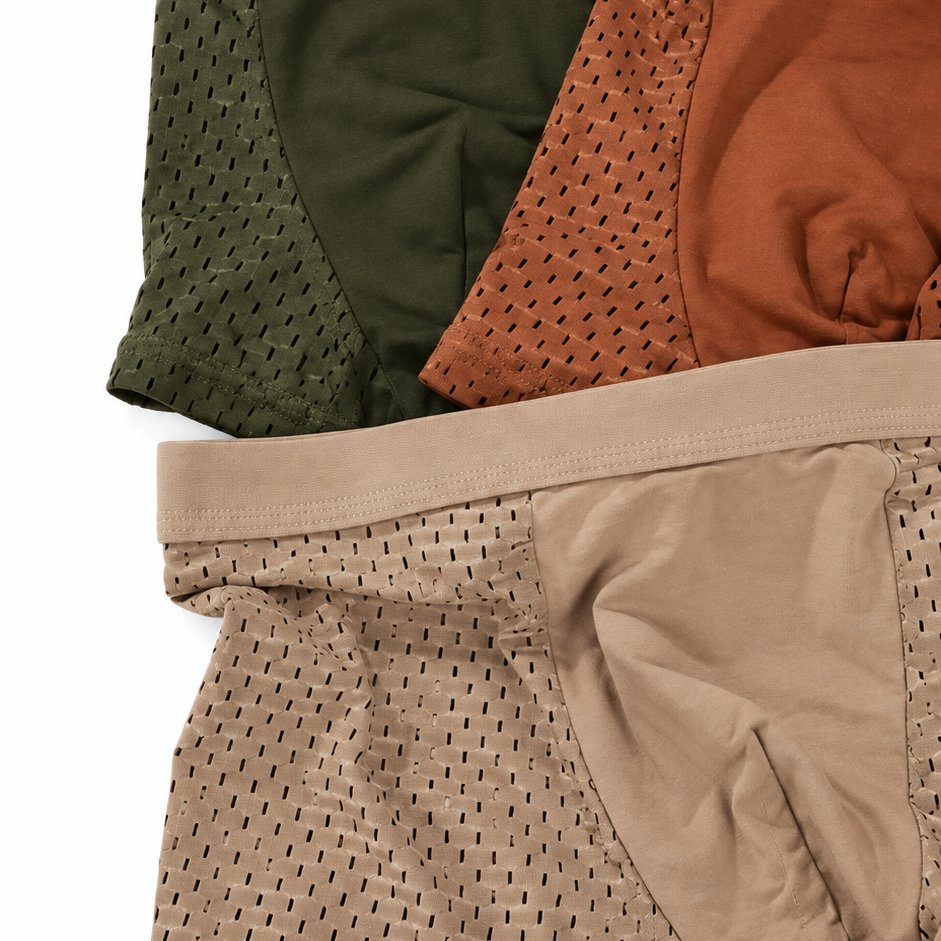 couleur Surtido Otoño — Bóxers de Bambú Transpirables – Pack de 4