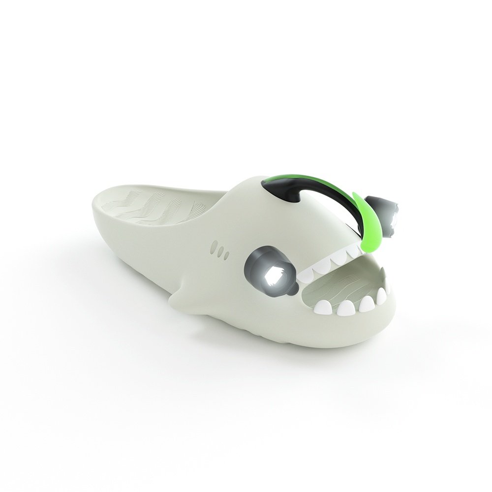 variante Gris claro — Chanclas Pejesapo con Luces LED