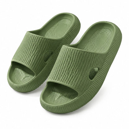 couleur Verde — Chanclas Nube – Suela Gruesa